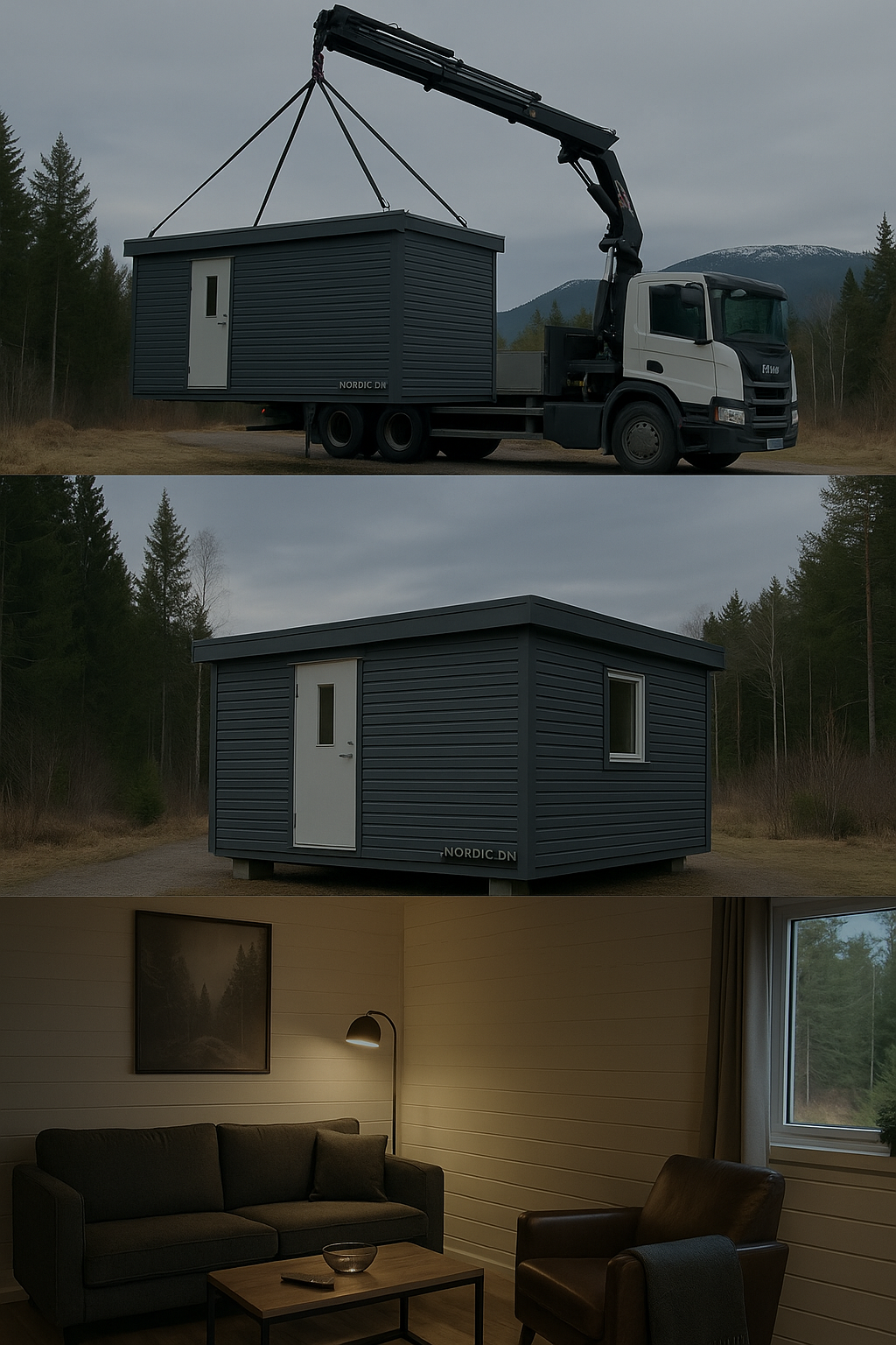 Nordic Tiny House XL – Vinterklart
